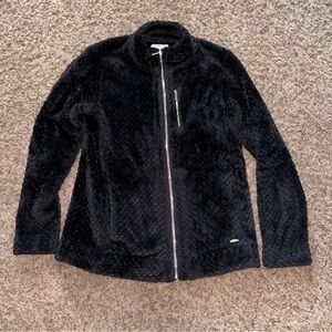 Calvin Klein | Black Fleece Full Zip Jacket